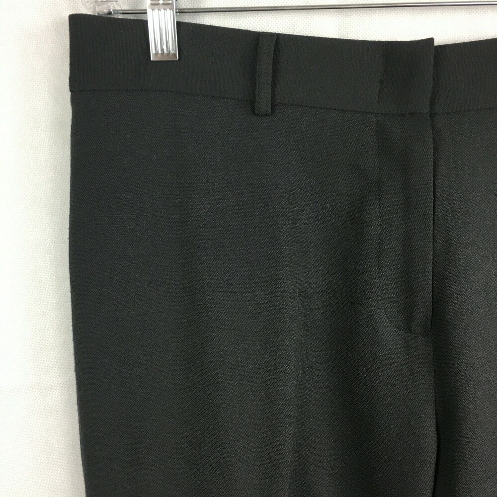 Jenne Maag Pants Womens Sz 14 Black Stretch Trouser Dress Straight Leg - Picture 5 of 11